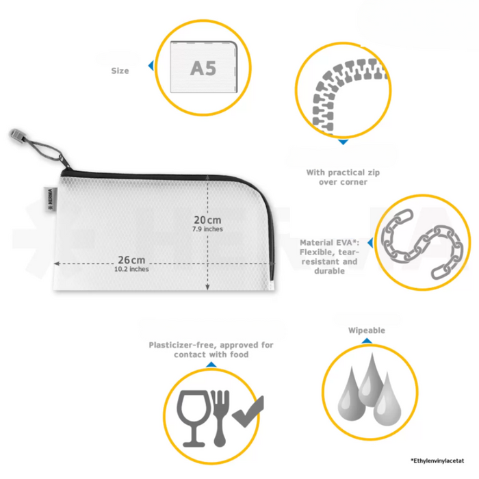 HERMA Universal Bag A5+ 26x20cm waterproof