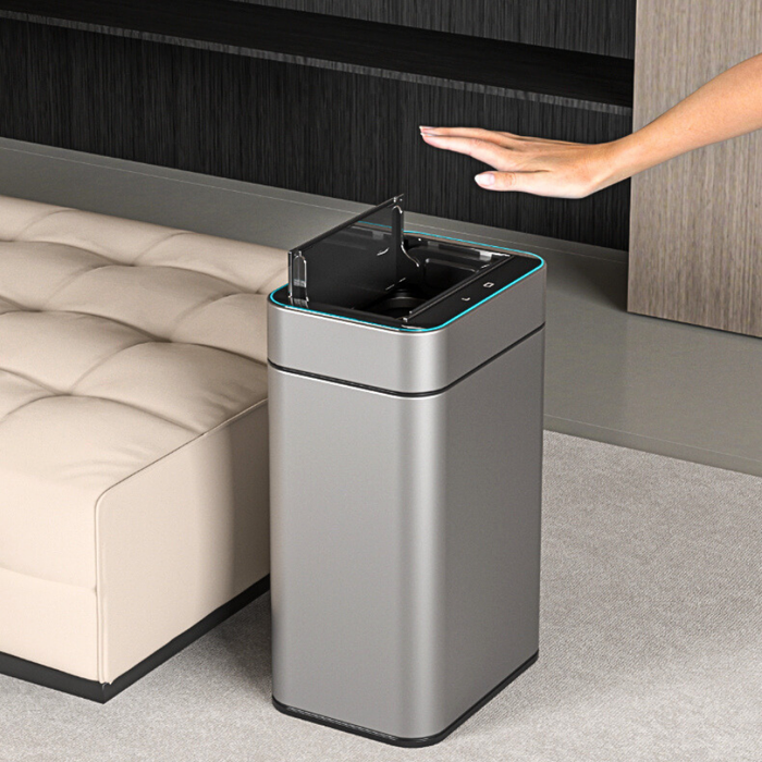 Illuma Stainless Steel Smart Sensor Trash Bin + LED light (3 sizes)