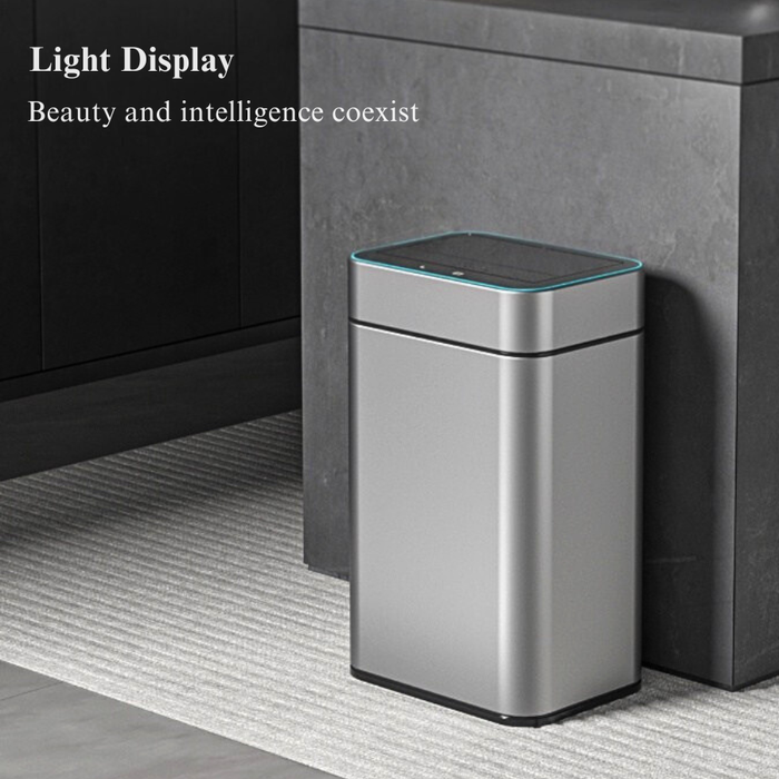 Illuma Stainless Steel Smart Sensor Trash Bin + LED light (3 sizes)