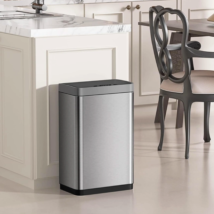 Illuma Stainless Steel Smart Sensor Trash Bin + LED light (3 sizes)