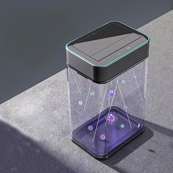 Illuma Stainless Steel Smart Sensor Trash Bin + LED light (3 sizes)