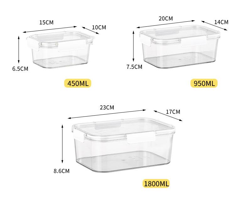 TerraFresh Nest Lock Rectangle Food Container