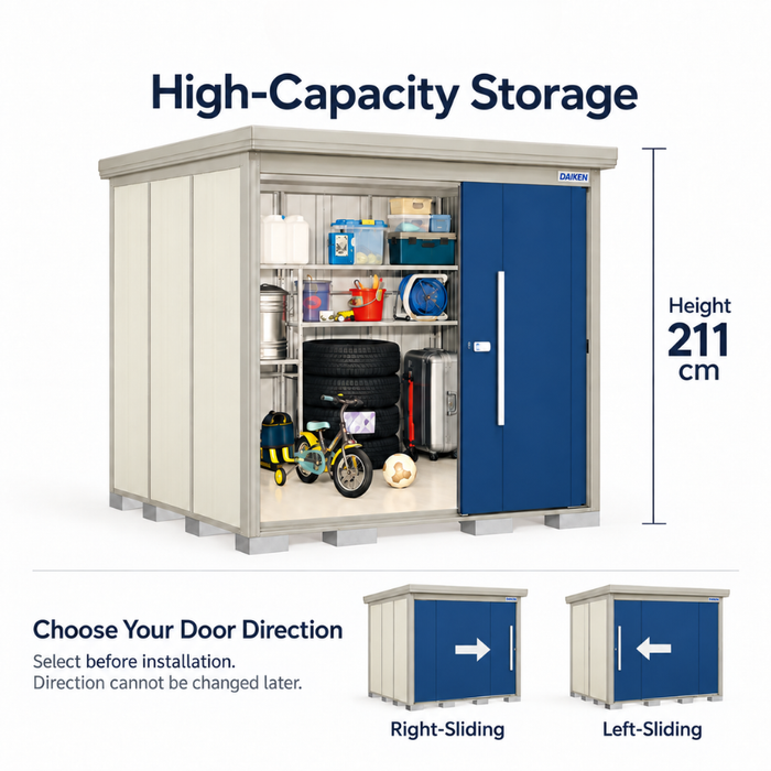 ND-1812 Stockman 6 x 4 ft Outdoor Metal Storage Shed + Shelving