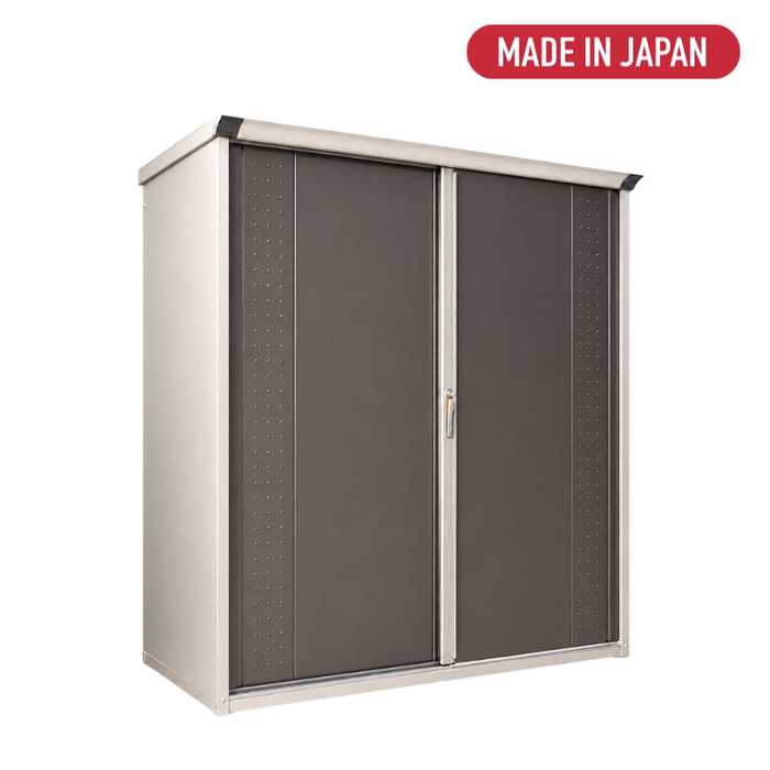 GP-199AF Grand Prestige 6.2 x 3 ft Steel Outdoor Garden Shed + Shelving