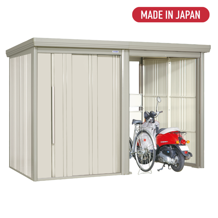 TP-3015 Stockman 9.9 x 5.2 ft Outdoor Bicycle Metal Storage Shed