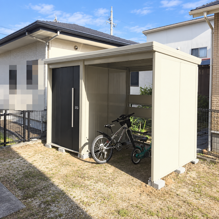 TP-3015 Stockman 9.9 x 5.2 ft Outdoor Bicycle Metal Storage Shed