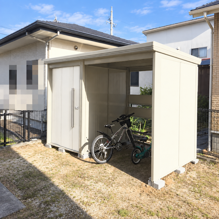 TP-3015 Stockman 9.9 x 5.2 ft Outdoor Bicycle Metal Storage Shed