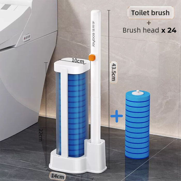 Joybos ® Disposable Toilet Brush Set + Refills