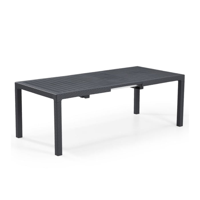 Keter Symphony Outdoor Extendable Table Grey (Imperfect Table Top)