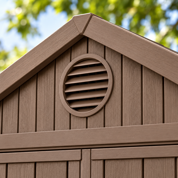 Darwin 4 x 6 Ft Slim Outdoor Storage Garden Shed
