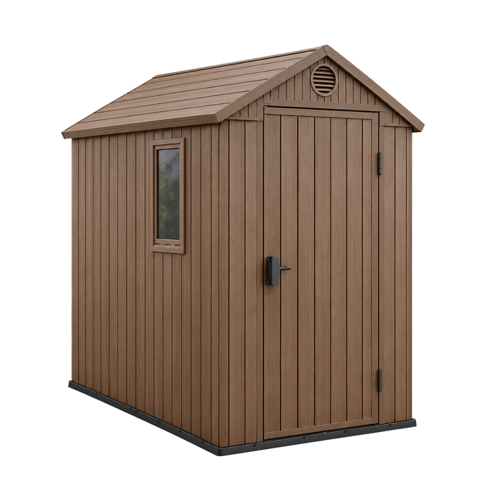 Darwin 4 x 6 Ft Slim Outdoor Storage Garden Shed