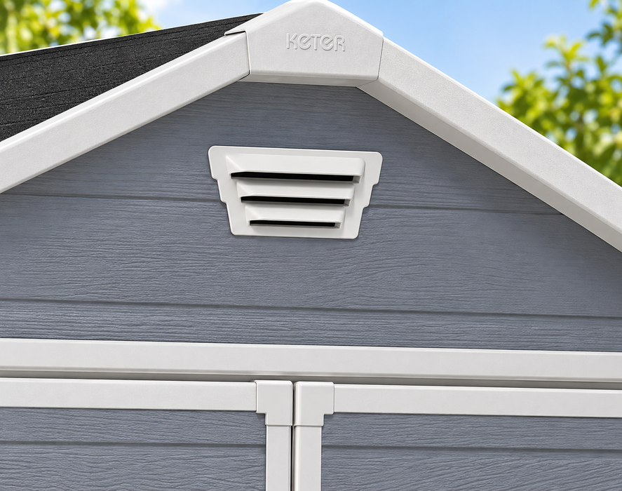 Manor 6 x 5 Ft Outdoor Storage Garden Shed