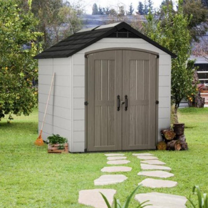 Montfort 7511 Large Outdoor Shed 7.5" x 11" (Free Assembly)