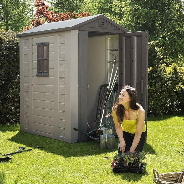Factor 4 x 6 Outdoor Shed Free Delivery