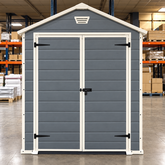 Manor 6 x 5 Ft Outdoor Storage Garden Shed
