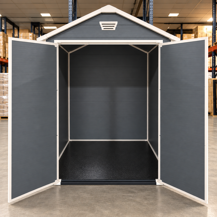 Manor 6 x 5 Ft Outdoor Storage Garden Shed