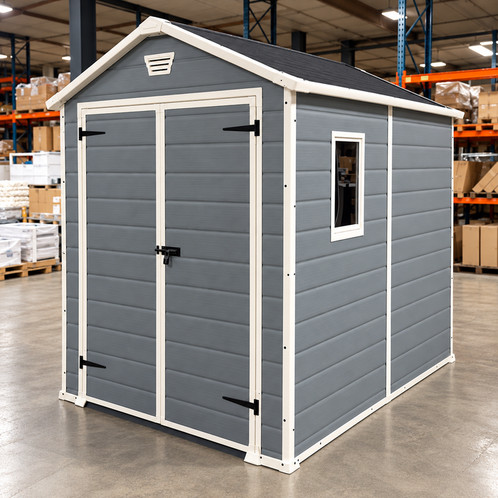 Manor 6 x 5 Ft Outdoor Storage Garden Shed