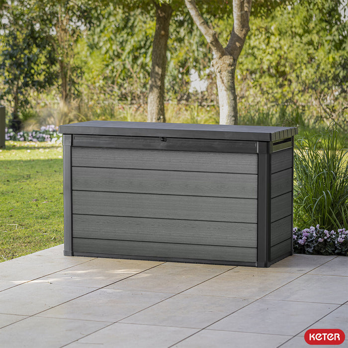Premier Outdoor Deck Box 100 Dark Grey