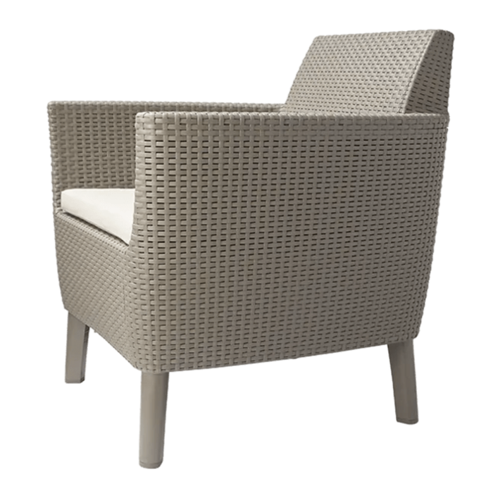 Salemo Outdoor Sofa set Cappucino