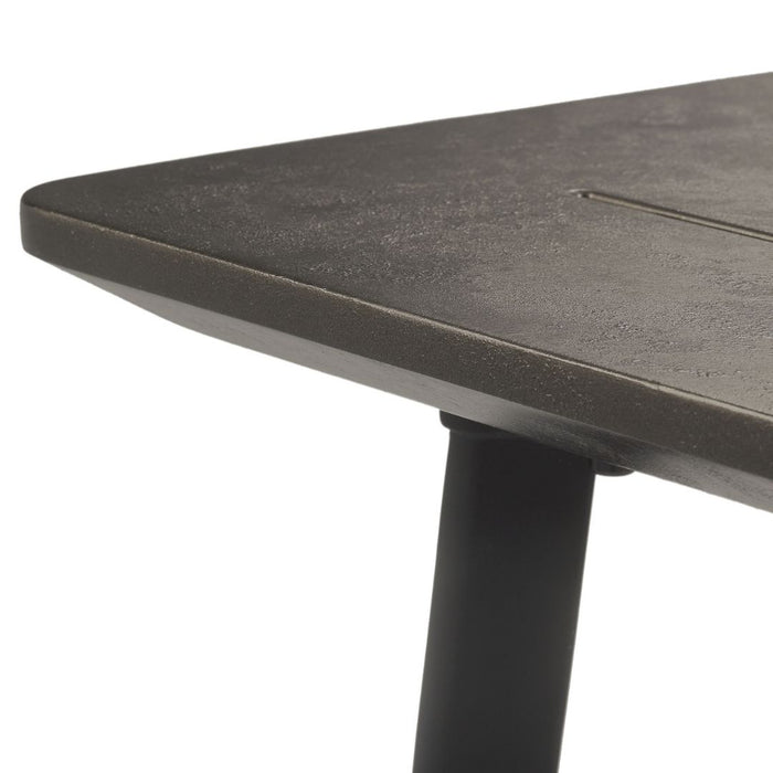 Metalea Table + Metalix Chair Set Bronze
