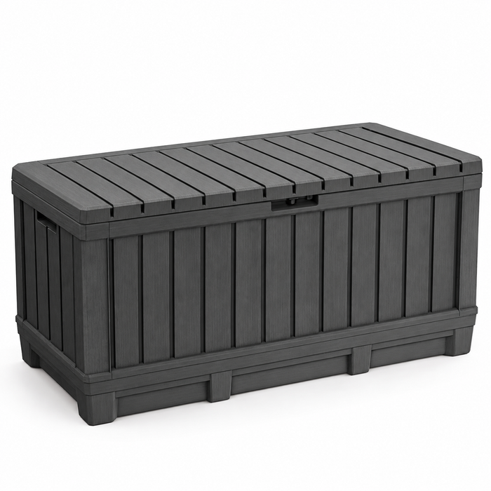Kentwood Outdoor Storage Box 90Gal Graphite