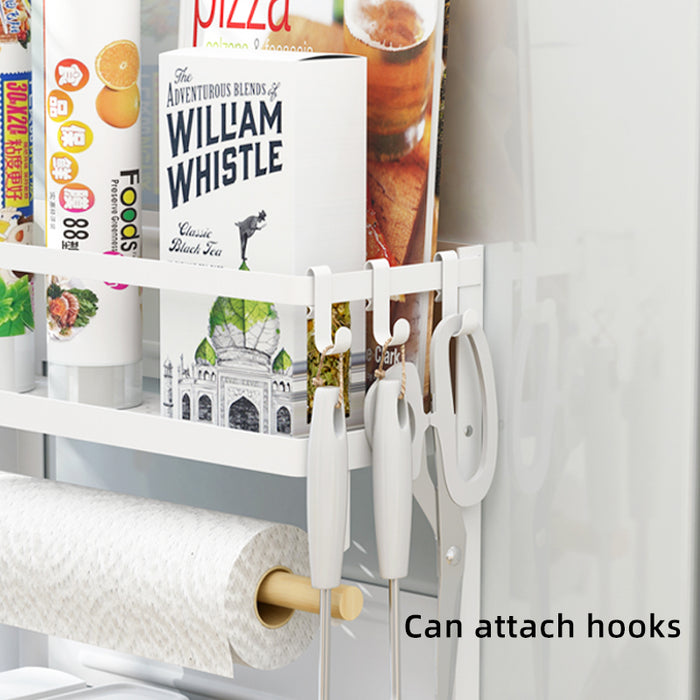 Fridge Organizer Magnetic Paper Towel Holder For Fridge Magnetic