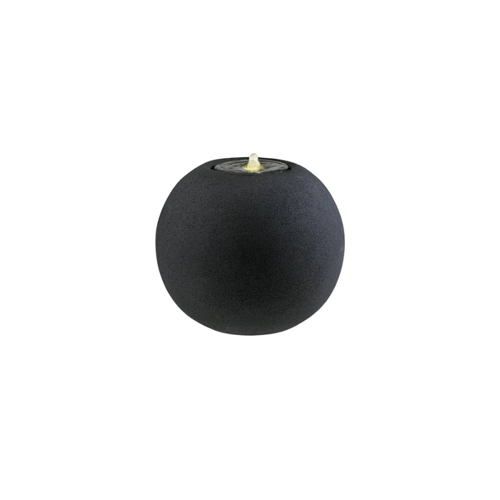 Maicao Round Water Fountain Granite Grey | Black Stone (3 Sizes)