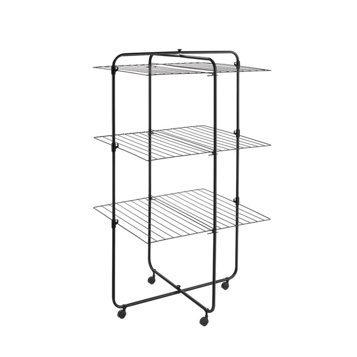 3 Tier Vertical Laundry Drier Dijon onyx 33M Black