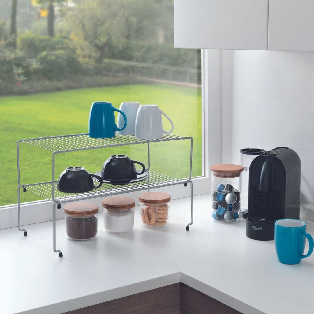 Stack Locker Shelf Metaltex Stackable Storage Shelf Brooklyn — The Home Shoppe