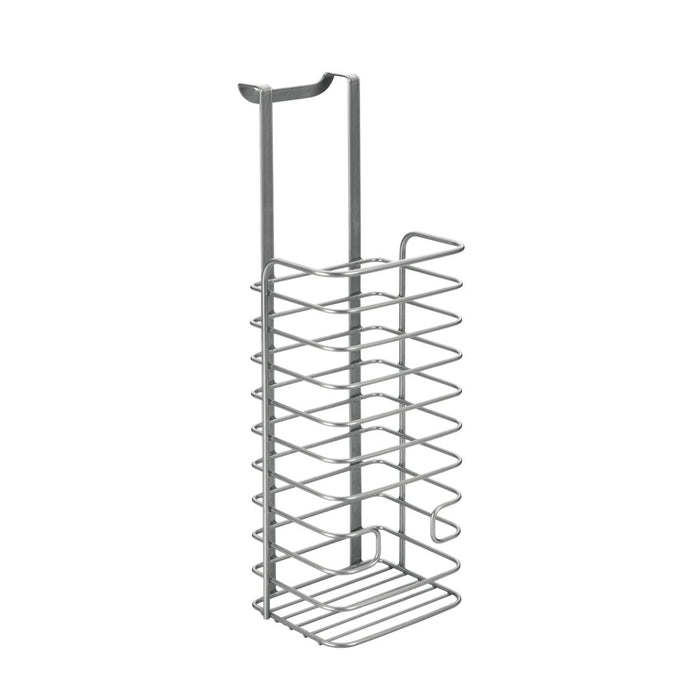 Plastic Bag Dispenser Silver