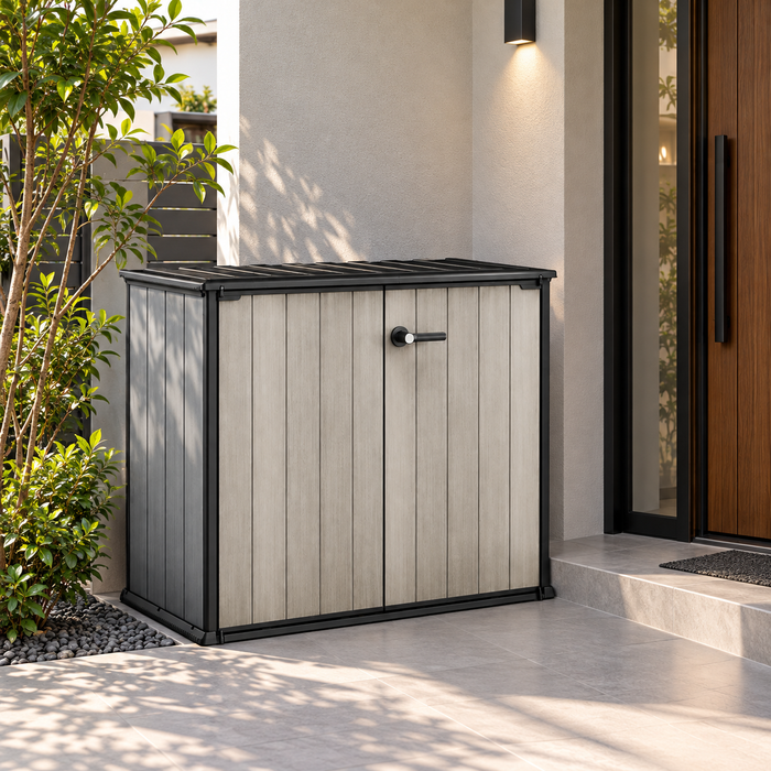 Patio Store Horizontal Outdoor Storage Shed