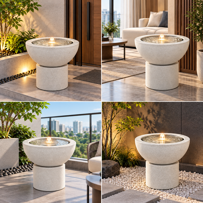 Limon 57 Water Fountain With Base C