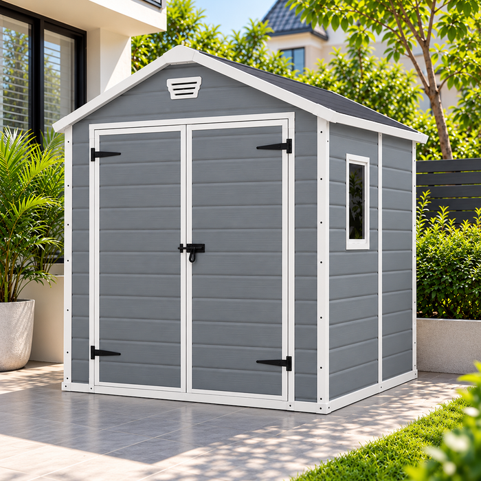 Manor 6 x 5 Ft Outdoor Storage Garden Shed