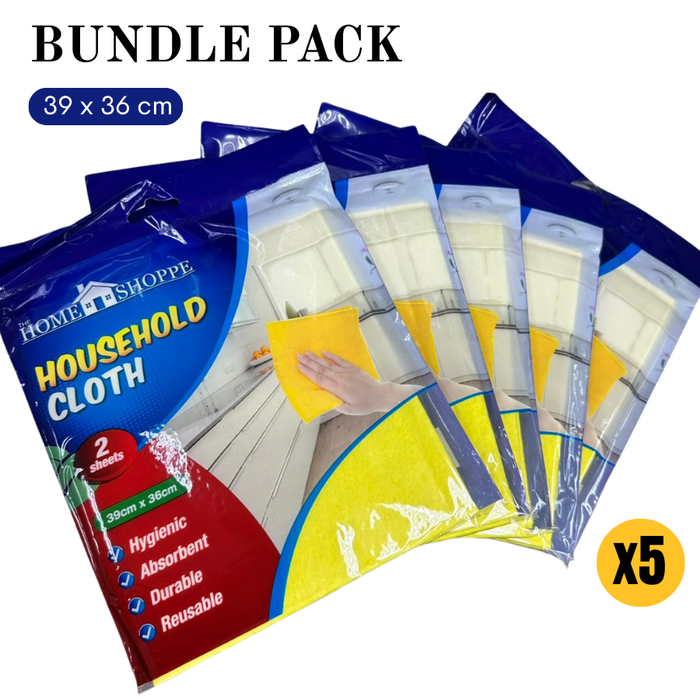 KDC Household Cleaning Cloth Bundle pack of 5