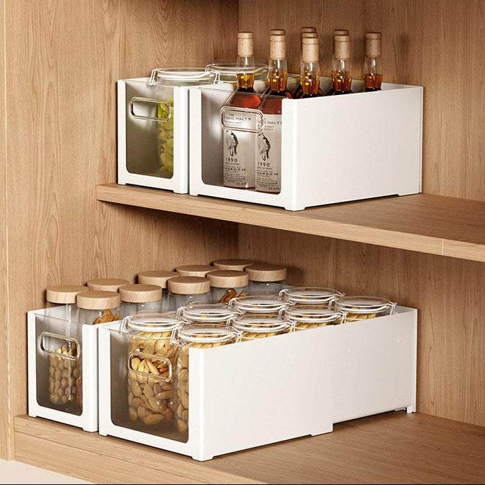 ClearFlex Retractable Clear Storage Organiser Box