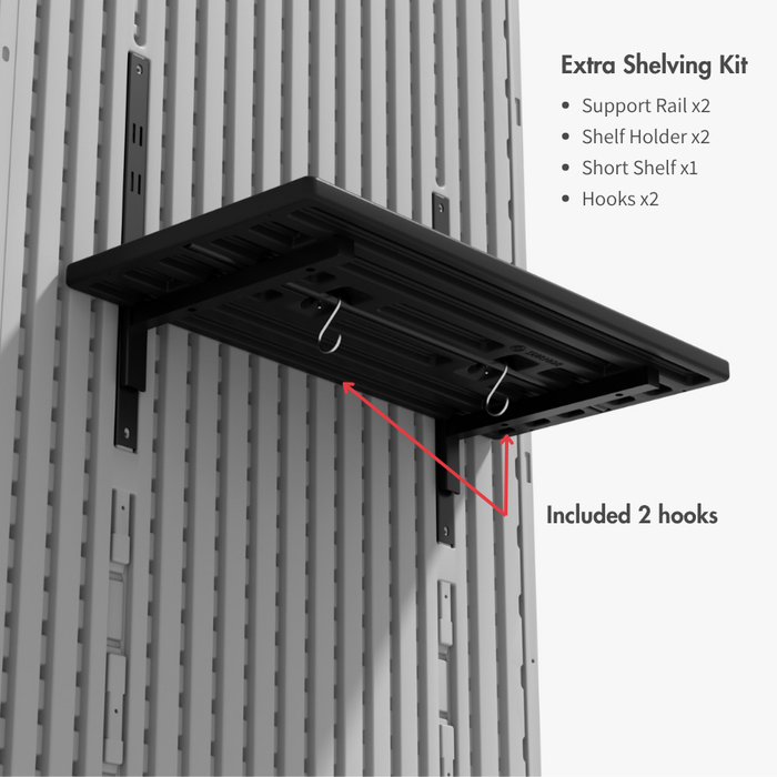 Eddie Plus/ Dawson Shelving Kit (Add-On)