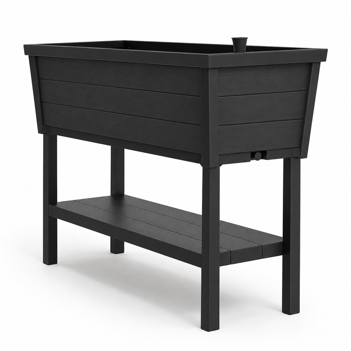 Alfresco Raised Planter Garden Bed Black