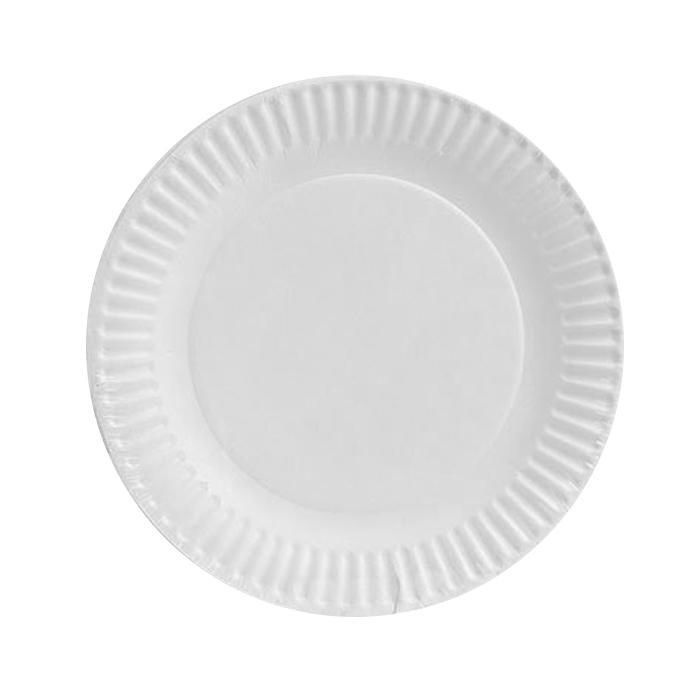 Basics: Paper Plate 7" - 50pcs