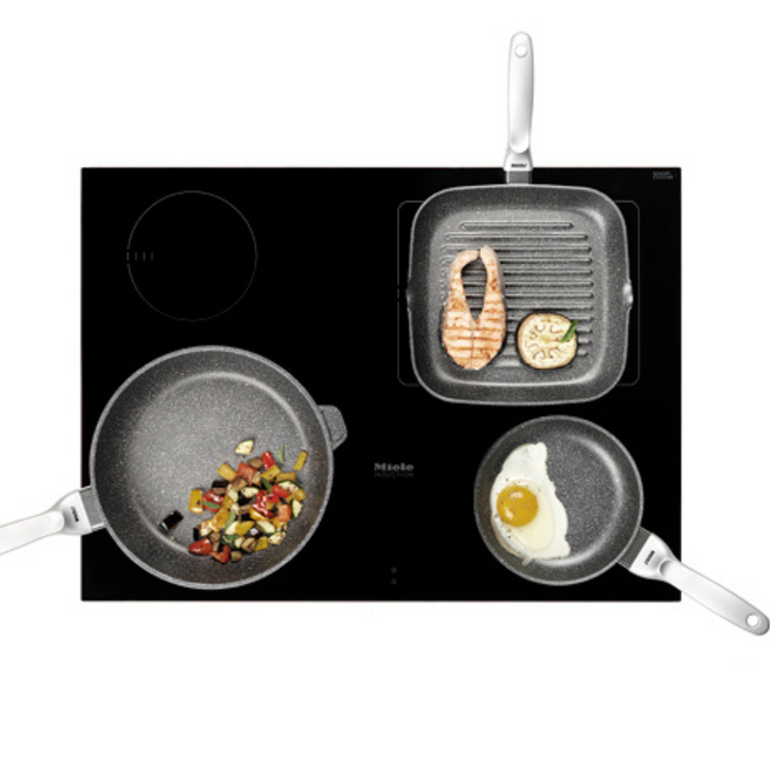 Granito Hardstone Skillet Dual Hands 2H Premium Induction with Lid (2 Sizes)