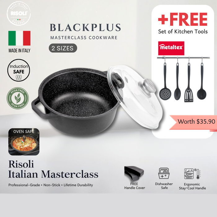 Blackplus Casserole Blackplus Induction with Glass Lid (2 sizes)