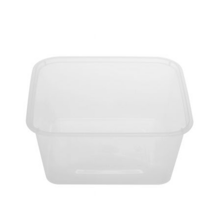 Takeaway: Square Container 710ml + Lid - 10pcs