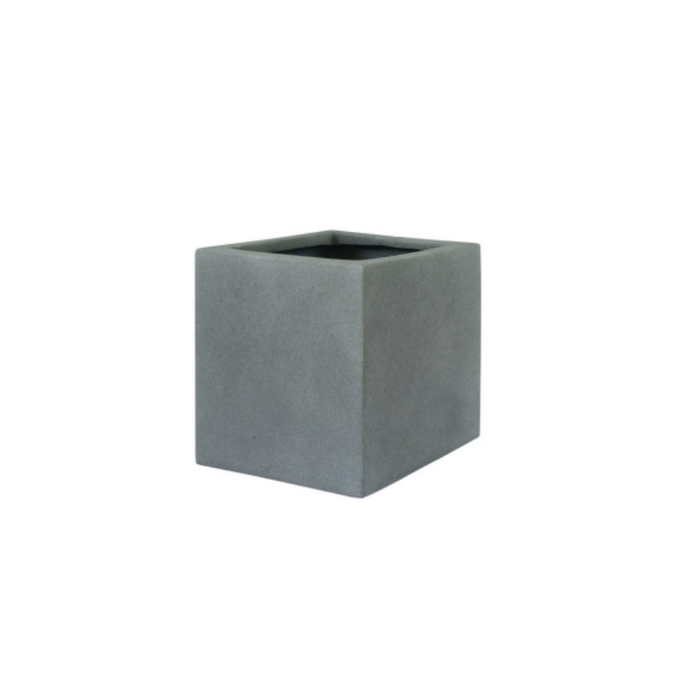Sydney Square Planter Lead Grey (2 Sizes)