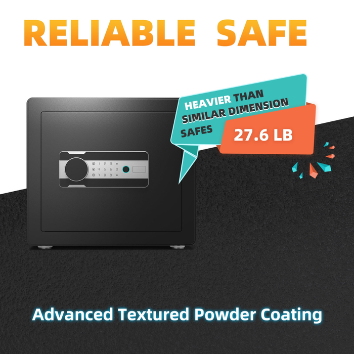 Steel Vault Safe Box H35 Combination/ Fingerprint Lock