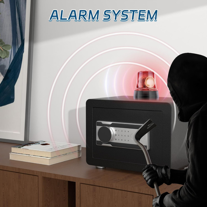 Steel Vault Safe Box H35 Combination/ Fingerprint Lock