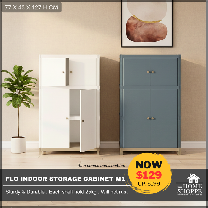 Flo Indoor Tall Storage Cabinet M1