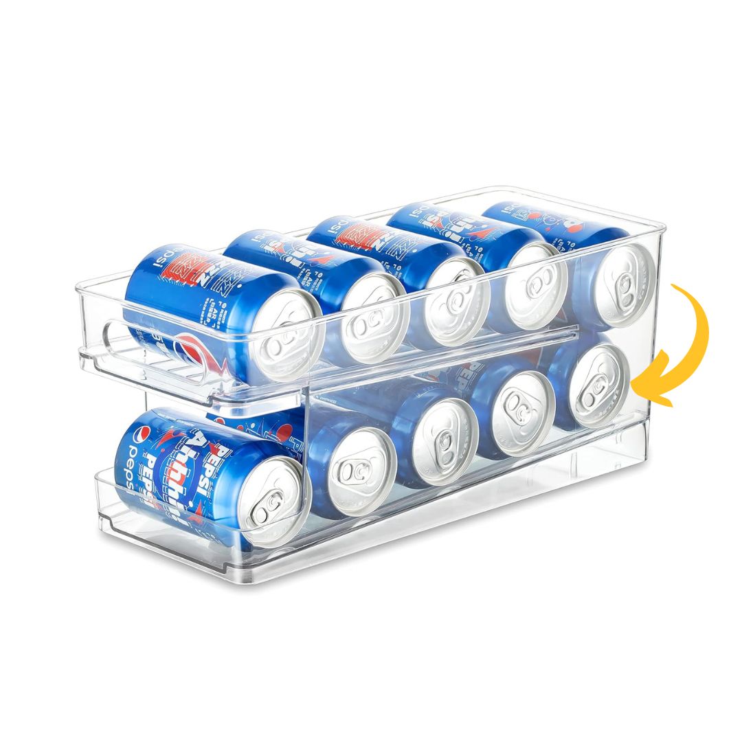 Soda Can Drinks 2 Tier Dispensing Rack — The Home Shoppe