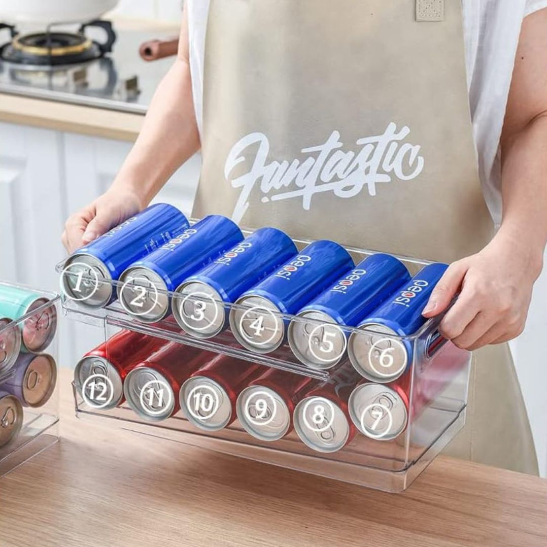 Soda Box Rack Soda Can Drinks 2 Tier Dispensing Rack — The Home Shoppe