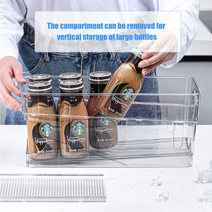 Beverage Can Drink 2 Tier Dispensing Rack