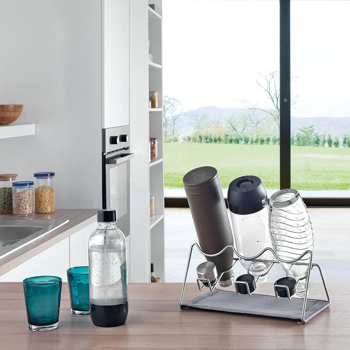 Cap Drying Rack Sodatex 3 Bottle drying rack with cap holders — The Home Shoppe