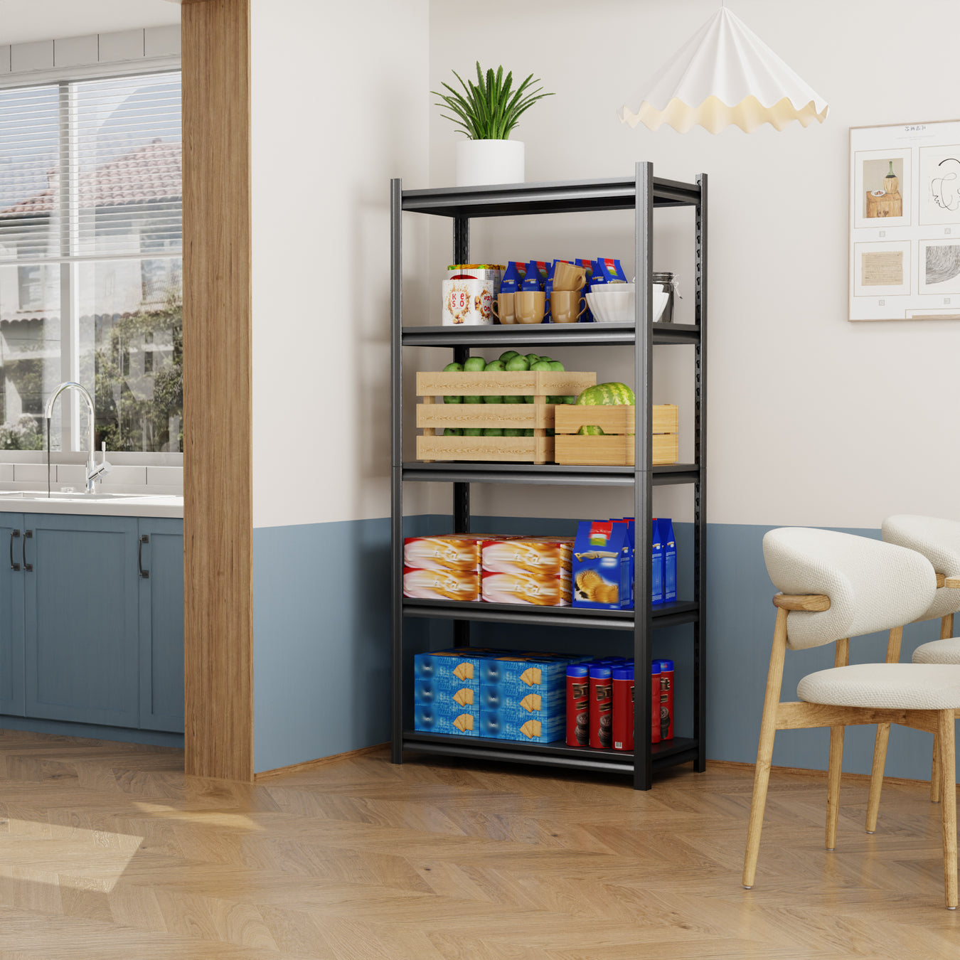 Open Shelves